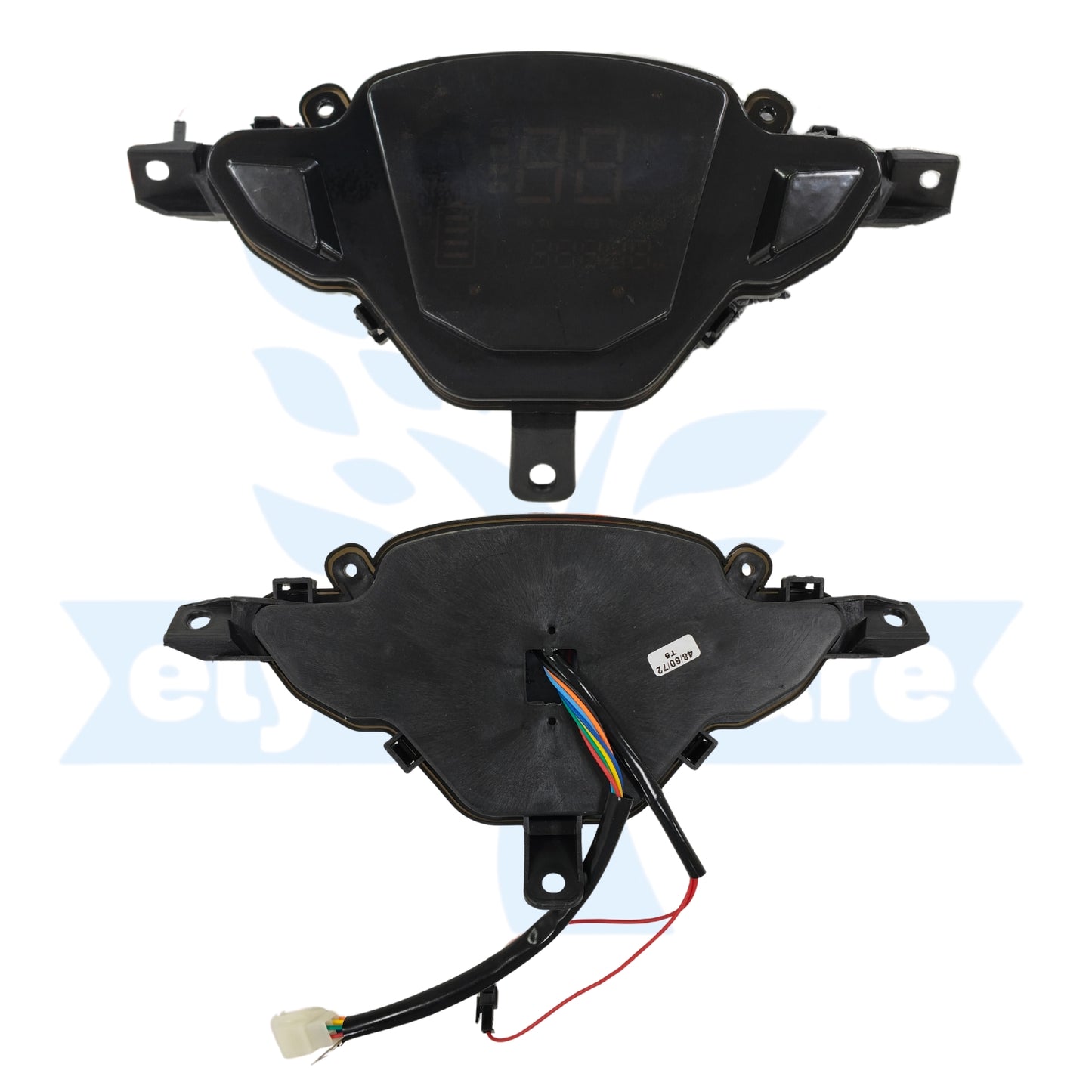 SPEEDOMETER [LED OPTMA BLK] (0314)