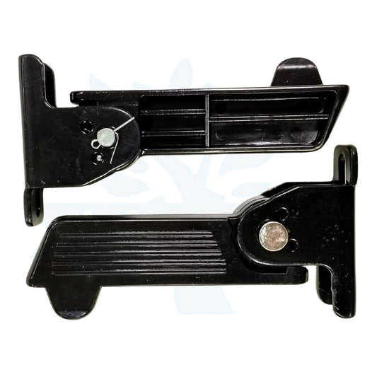 GENTS FOOTREST BLACK KINETC (017c)