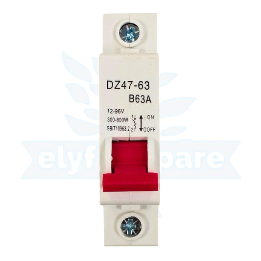 MCB 63A WHITE (04d2) MCB 63A WHITE